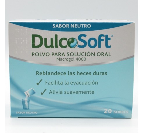 DULCOSOFT SOBRES 20 SOBRES Sistema digestivo