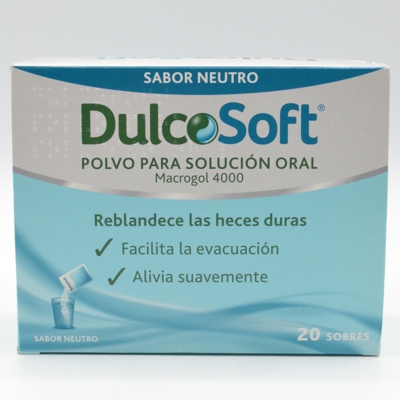 DULCOSOFT SOBRES 20 SOBRES Sistema digestivo