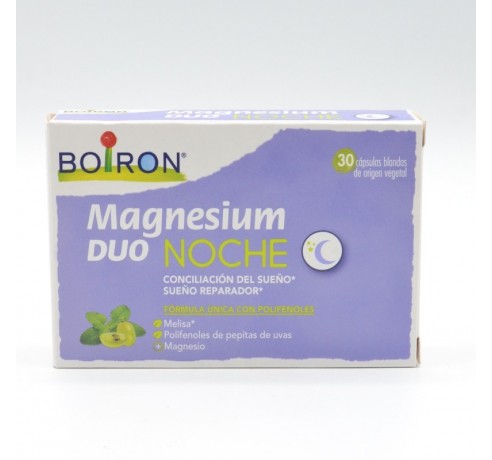 MAGNESIUM DUO NOCHE 30 CAPSULAS Regulación de estrés y ciclo del sueño