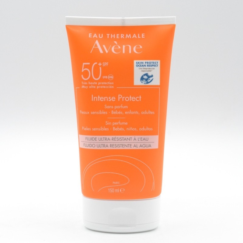 AVENE SOLAR INTENSE PROTECT SPF 50 ULTRA RESISTENTE AGUA 150ML Protección solar infantil