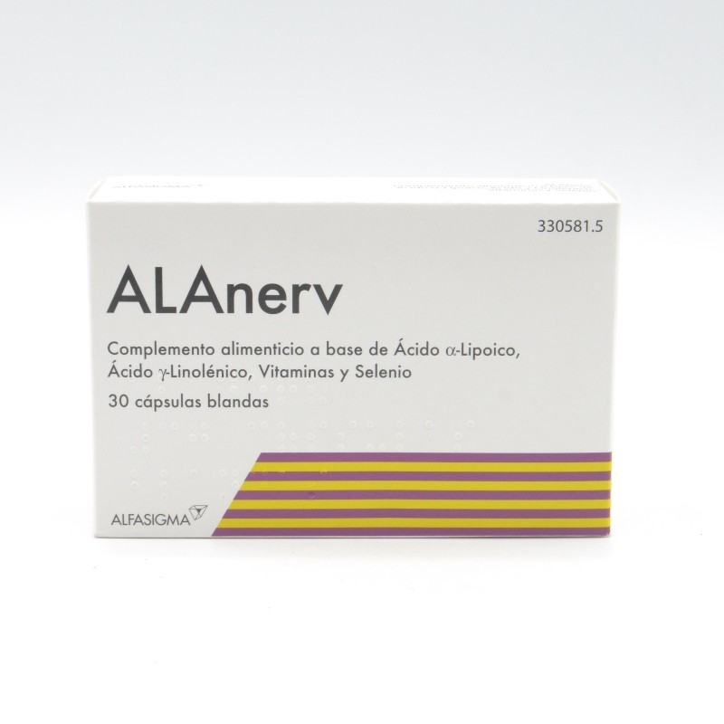 ALANERV 30 CAPSULAS Complejos multivitamínicos