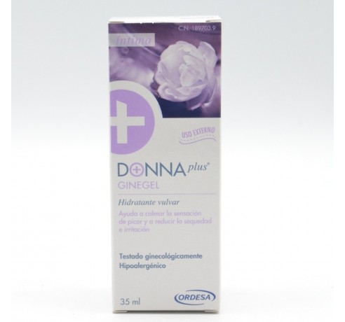 DONNAPLUS GINEGEL 35 ML Sequedad vaginal