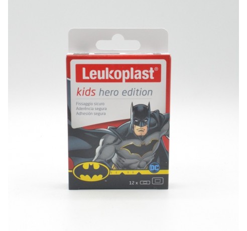 LEUKOPLAST KIDS HERO BATMAN 12 UND Tiritas y apósitos