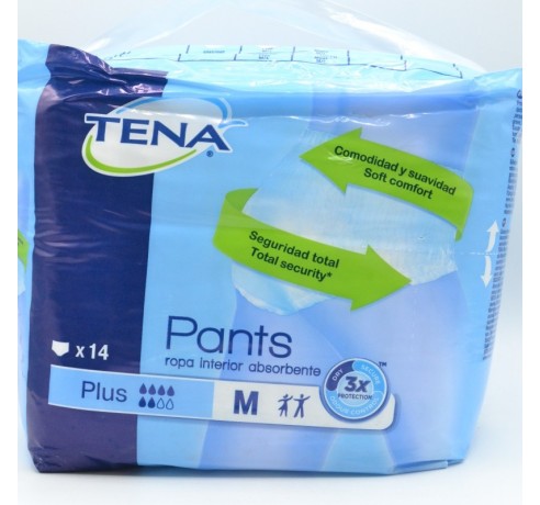 TENA PANTS PLUS T/M 14 U. Cuidado del adulto