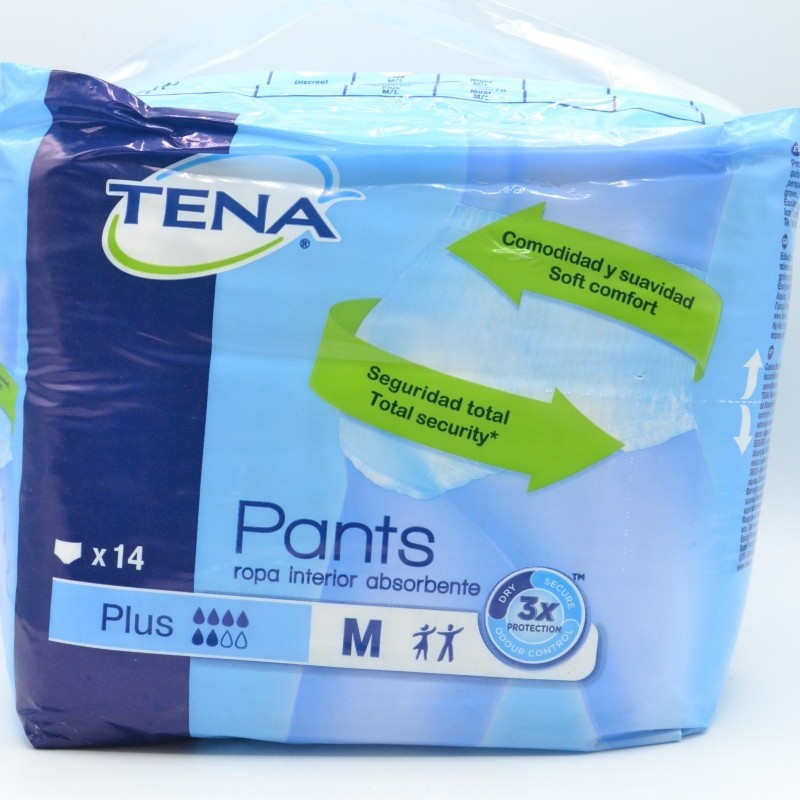 TENA PANTS PLUS T/M 14 U. Cuidado del adulto