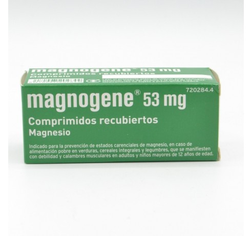 MAGNOGENE 45 COMPRIMIDOS RECUBIERTOS Vitaminas y defensas