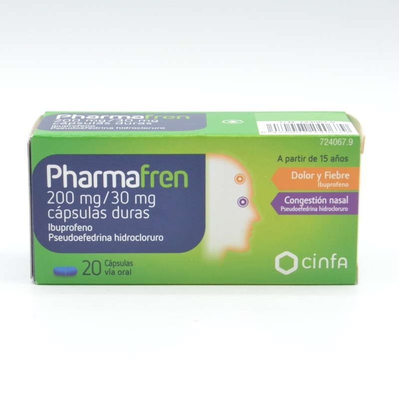 PHARMAFREN CAPSULAS Antigripales PHARMAFREN CAPSULAS Antigripales