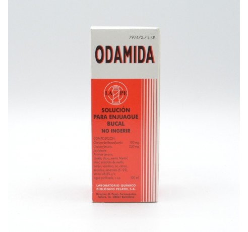 ODAMIDA SOLUCION TOPICA 135 ML Tratamiento de herpes y encías