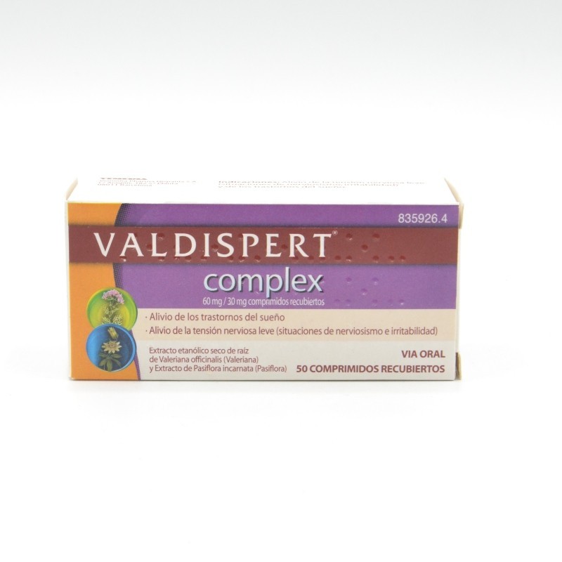 VALDISPERT COMPLEX 50 COMPRIMIDOS Trastorno del sueño