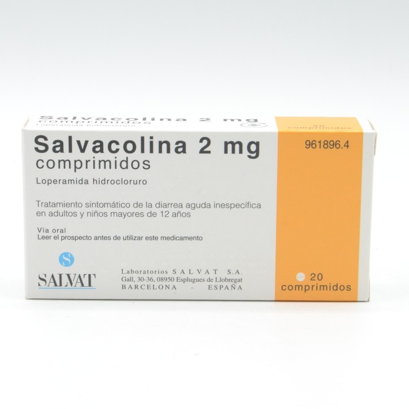 SALVACOLINA 2 MG 20 COMPRIMIDOS Antidiarreicos
