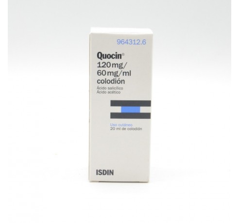 QUOCIN SOLUCION TOPICA 20 ML Tratamiento de verrugas