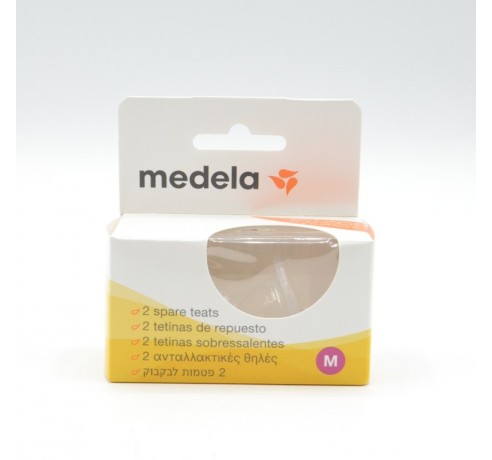 MEDELA TETINA FLUJO MEDIO TM 2 U Biberones y tetinas