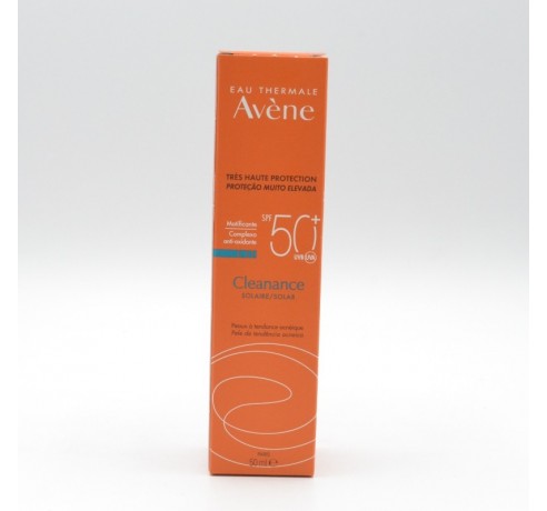 AVENE CLEANANCE SOLAR SPF 50+ MUY ALTA PROTEC 50 Acné