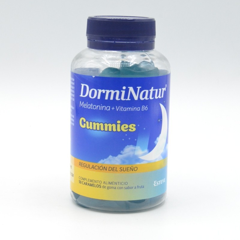 DORMINATUR GUMMIES 50 CARAMELOS DE GOMA Regulación de estrés y ciclo del sueño