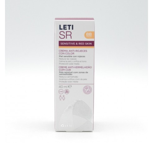 LETI SR CREMA ANTI-ROJECES COLOR 40 ML Cuperosis