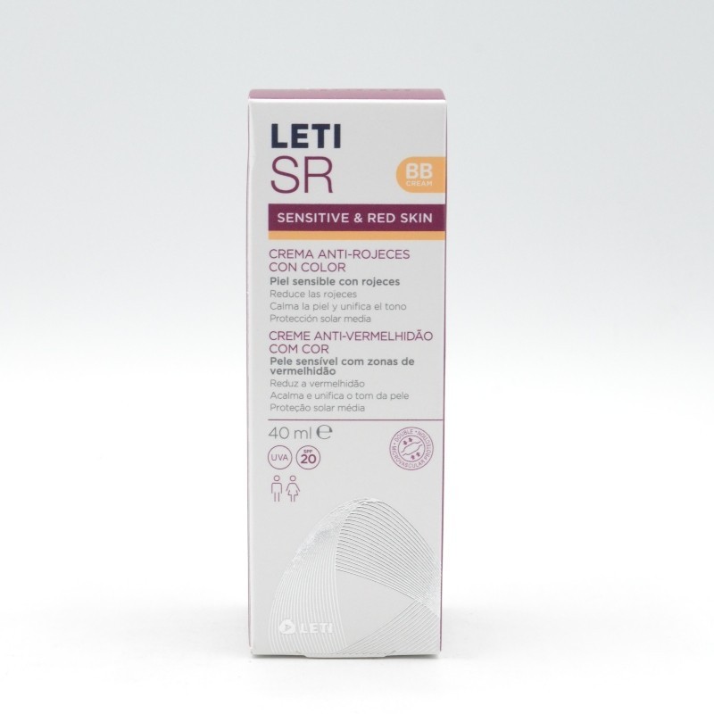 LETI SR CREMA ANTI-ROJECES COLOR 40 ML Cuperosis