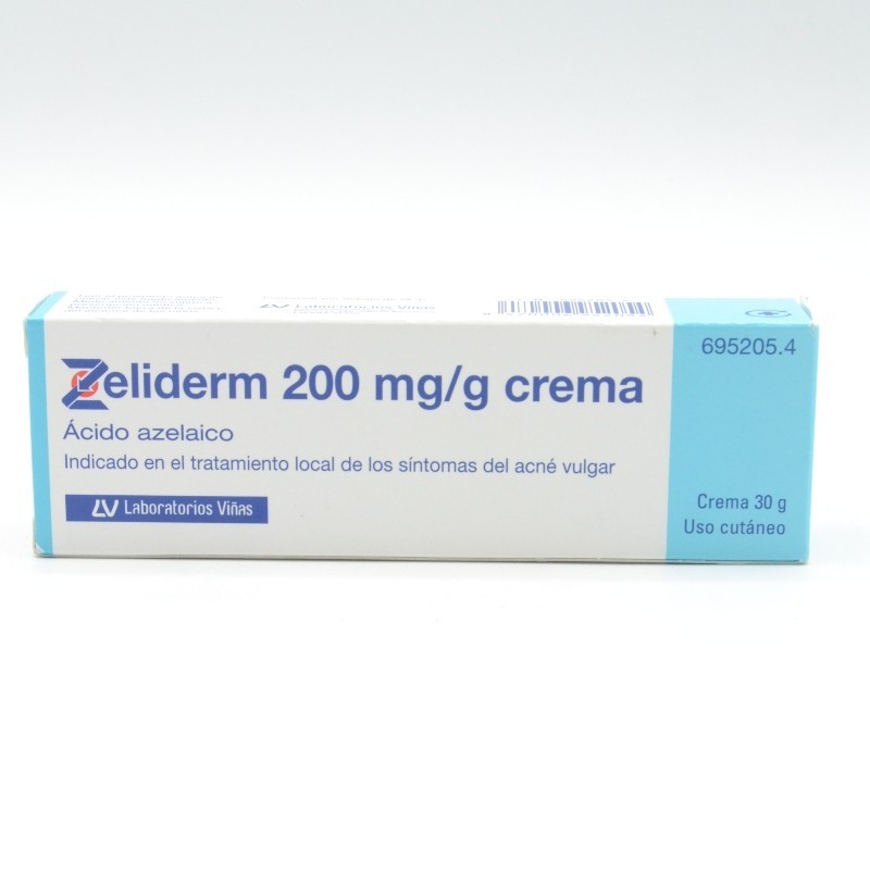 ZELIDERM 200 MG/G CREMA 30 G Tratamientos dermatológicos