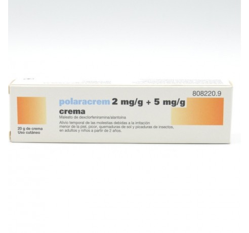 POLARACREM TOPICO CREMA 20 G Antihistamínicos