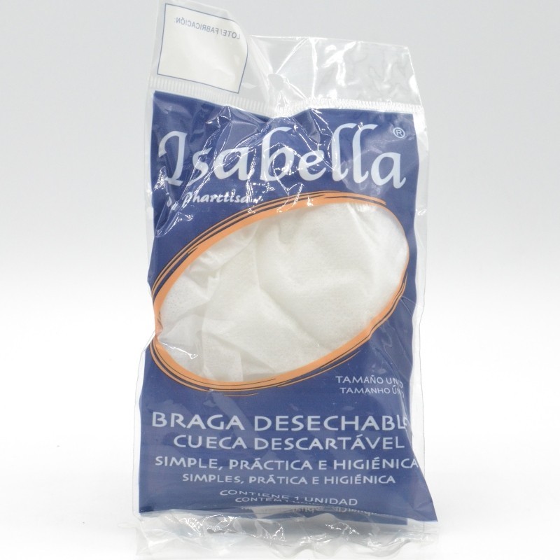 BRAGA DESECHABLE ISABELLA BLANCA Fajas y bragas