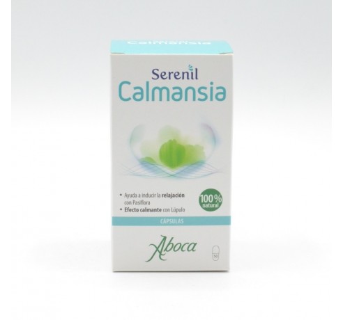 SERENIL CALMANSIA 50 CAPSULAS ABOCA Regulación de estrés y ciclo del sueño