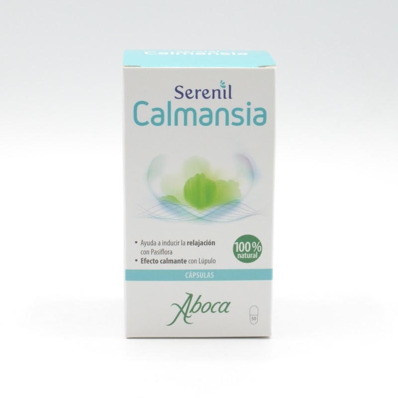 SERENIL CALMANSIA 50 CAPSULAS ABOCA Regulación de estrés y ciclo del sueño