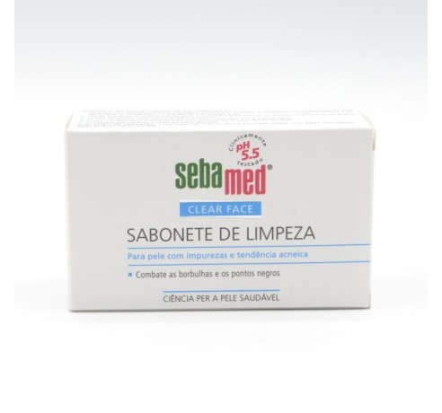 SEBAMED CLEAR FACE PASTILLA LIMPIADORA Acné