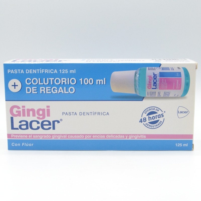 GINGILACER PASTA 125 ML Encías, caries, dientes sensibles