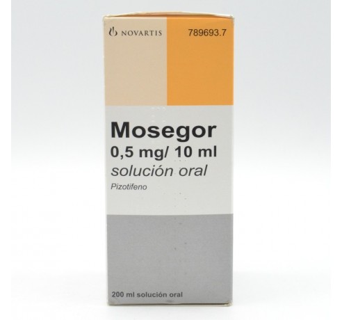 MOSEGOR 0.25 MG/5 ML SOLUCION ORAL 200 ML Estimulador del apetito