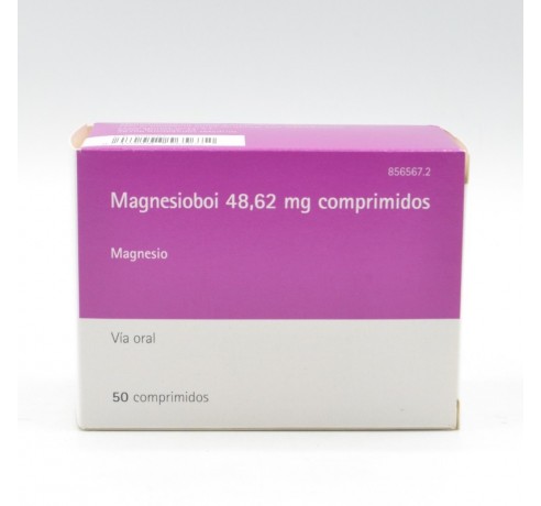 MAGNESIOBOI 404.85 MG 50 COMPRIMIDOS Vitaminas y defensas