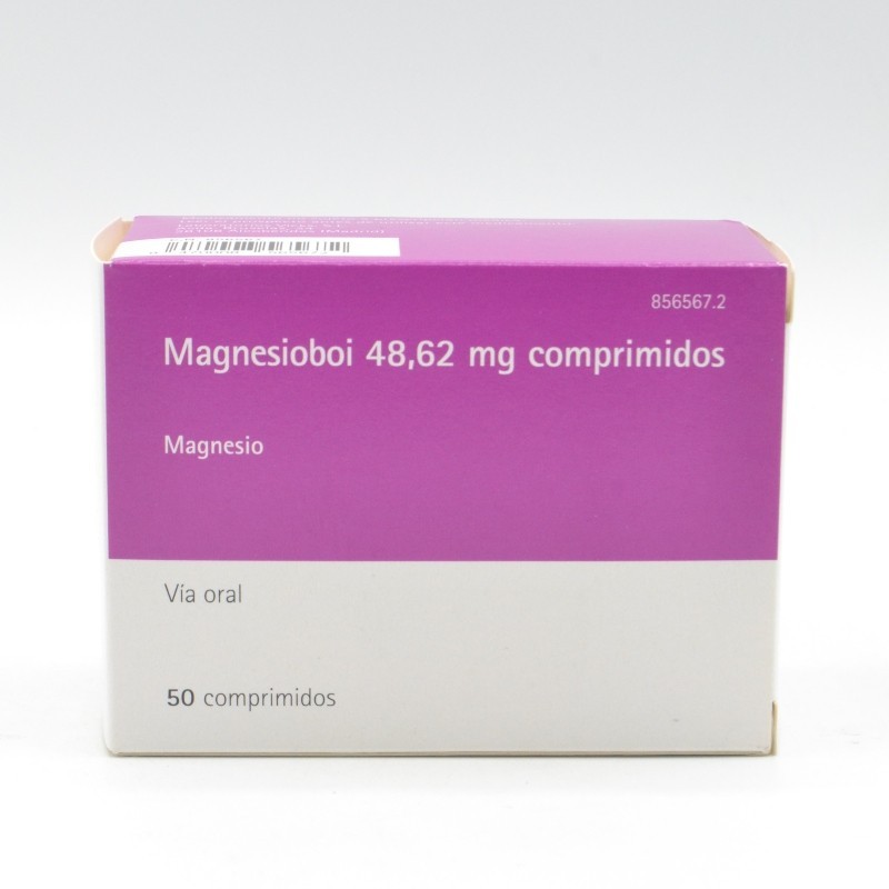 MAGNESIOBOI 404.85 MG 50 COMPRIMIDOS Vitaminas y defensas