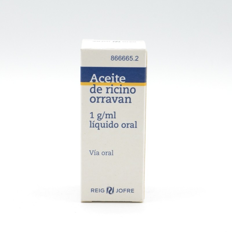 ACEITE RICINO ORRAVAN SOLUCION ORAL 25 G Laxantes orales