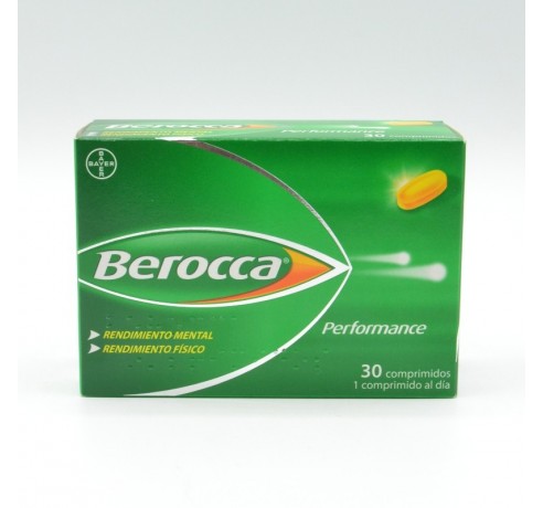 BEROCCA PERFORMANCE 30 COMPRIMIDOS Energía y vitalidad