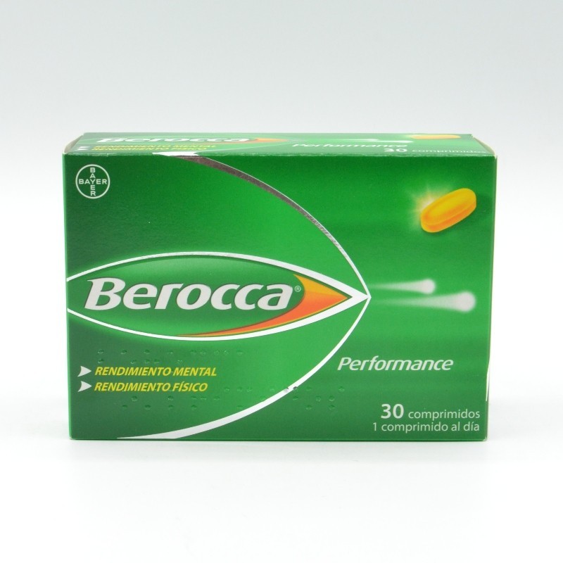 BEROCCA PERFORMANCE 30 COMPRIMIDOS Energía y vitalidad