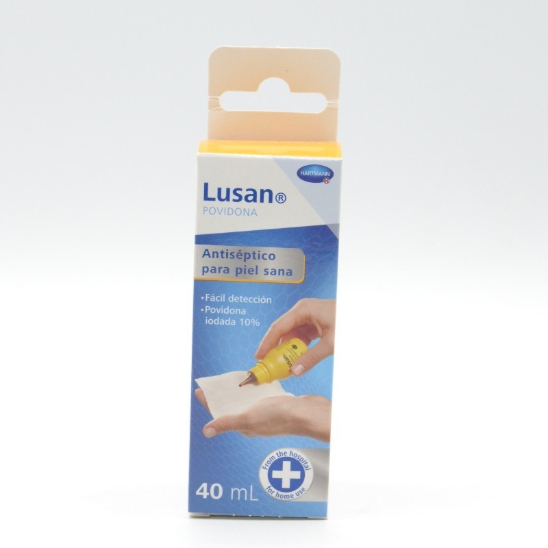 POVIDONA LUSAN 1 FRASCO 40 ML Limpieza y cuidado de las heridas