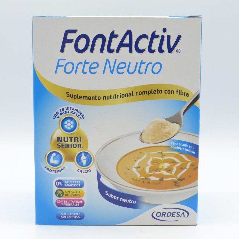 FONTACTIV FORTE 30 G 10 SOBRES NEUTRO Nutrición de adulto