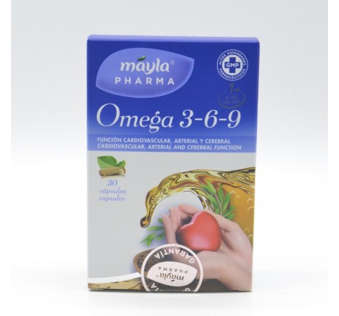 OMEGA-3-6-9 30 CAPSULAS MAYLA Salud cardiovascular