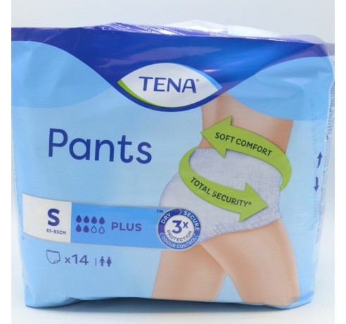 TENA PANTS PLUS T.PEQUEÑA 14 UNID. Cuidado del adulto