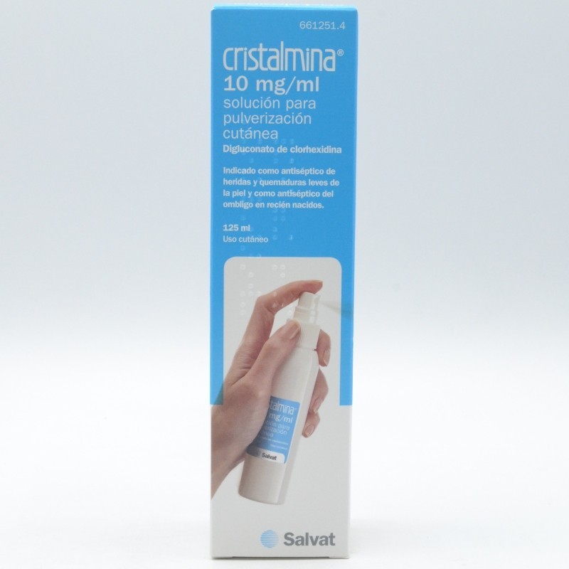 Cristalmina Spray 10 Mg/Ml Solucion Topica 125 Ml