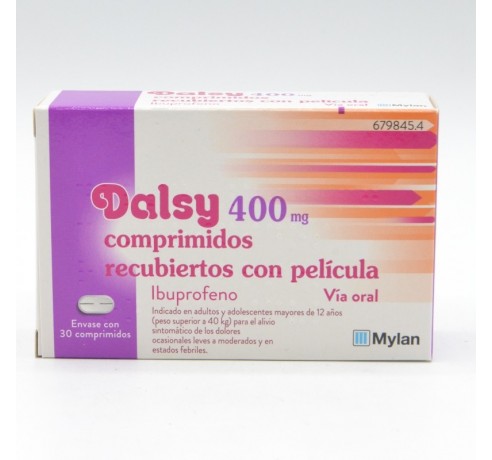 DALSYDOL 400 MG 30 COMP Ibuprofeno