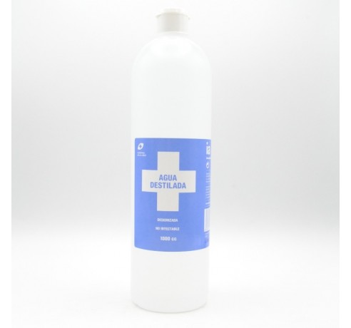 INTERAPOTHEK AGUA DESTILADA 1L INTERHAPOTECK Limpieza y cuidado de las heridas