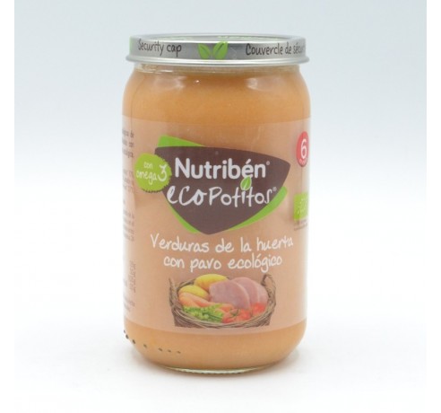 NB ECOPOTITO VERDURAS DE LA HUERTA CON PAVO ECOLOGICO 235 G Potitos