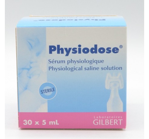 SOLUCION FISIOLOGICA NASAL Y OFTALMICA PHYSIODOSE 30 MONODOSIS 5 ML Higiene ocular y toallitas