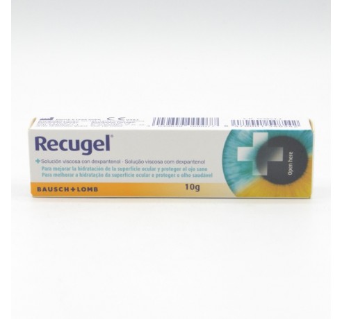 RECUGEL 10 GRAMOS Pomadas para ojos y párpados