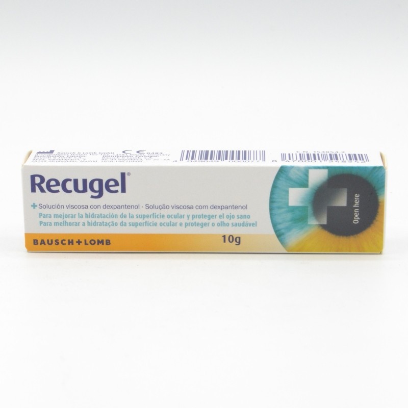 RECUGEL 10 GRAMOS Pomadas para ojos y párpados RECUGEL 10 GRAMOS Pomadas para ojos y párpados