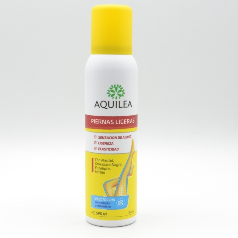 AQUILEA PIERNAS LIGERAS SPRAY EFECTO FRIO 150 ML Piernas cansadas