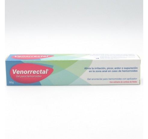 VENORRECTAL GEL PARA HEMORROIDES 50G Hemorroides