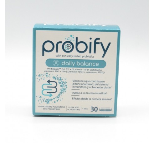 PROBIFY DAILY BALANCE 30 CAPSULAS Sistema digestivo