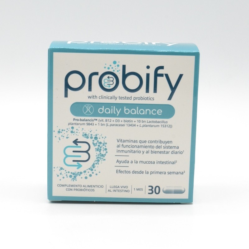 PROBIFY DAILY BALANCE 30 CAPSULAS Sistema digestivo