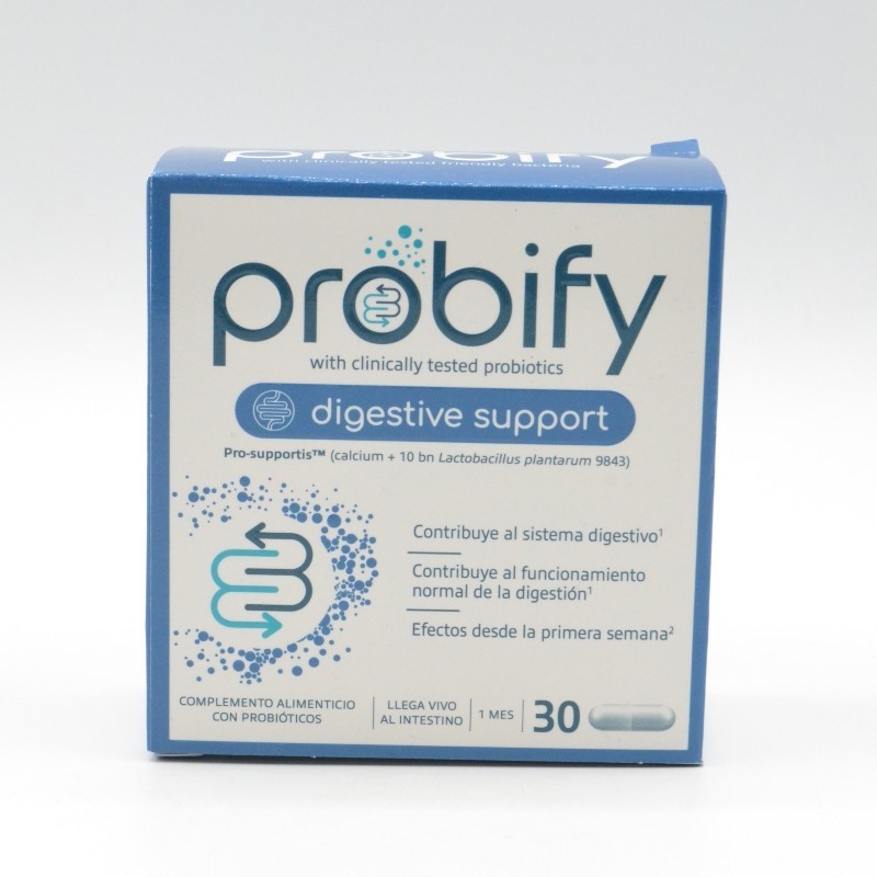 PROBIFY DIGESTIVE SUPPORT 30 CAPSULAS Sistema digestivo