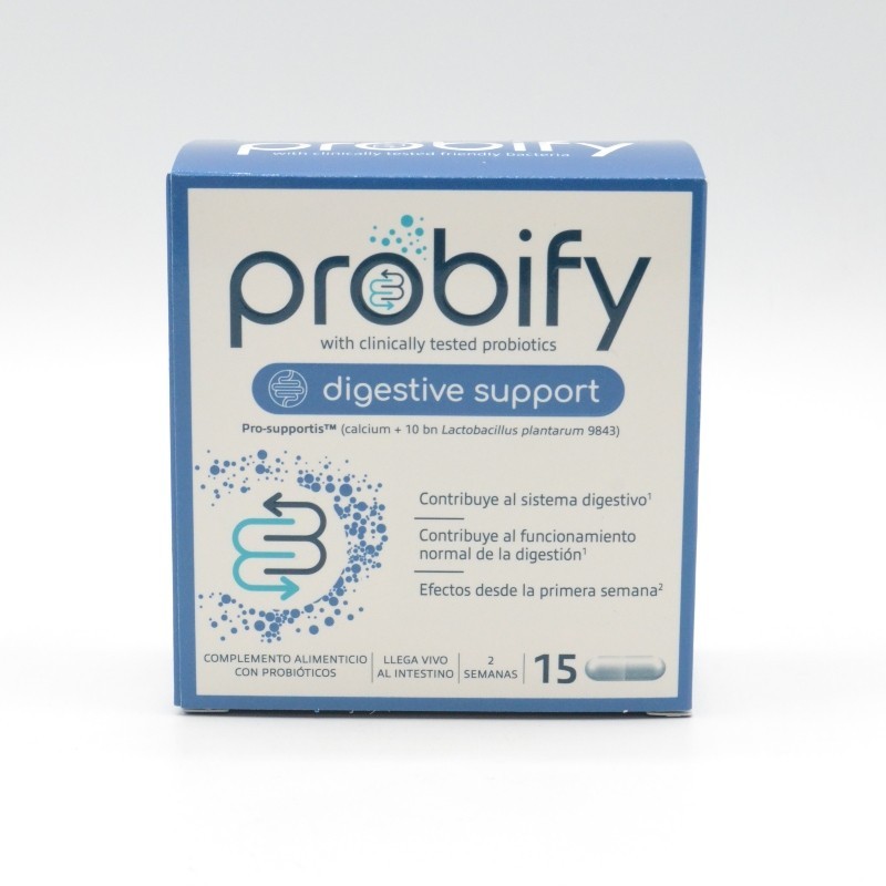 PROBIFY DIGESTIVE SUPPORT 15 CAPSULAS Sistema digestivo